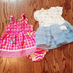 Baby Girls 3 month Dress Bundle